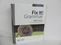 Fix It Grammar IEW Teacher Manual  Used IEW Writing