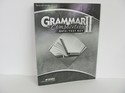 Grammar II Abeka Quiz/Test Key  Used 8th Grade Language Language