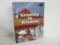 Growing In Wisdom Learning Parent Used Level 5 Bible Bible