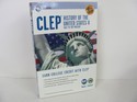History of the US CLEP Student Book Used High School Testing Testing Books