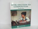 Introduction to Composition Memoria Press Teacher Key  Used 3rd Edition Writing