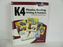 K4 Phonics, Reading Abeka Curriculum Used K4 Language Language