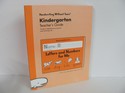 Kindergarten Handwriting Without Teacher Guide  Used Kindergarten Handwriting
