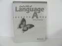 Language A Abeka Quiz/Test Key  Used 4th Grade Language Language