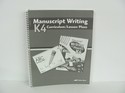 Manuscript Writing Abeka Curriculum Used K4 Language Handwriting