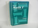 Math 1 Saxon Teacher Edition Used 1st Grade Mathematics Mathematics