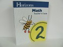 Math 2 Horizons Teacher Guide  Used 2nd Grade Mathematics Mathematics Textbooks