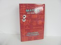 Math 4 Teaching Textbook CDs Used 4th Grade Mathematics Mathematics Textbooks
