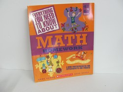 Math Homework Scholastic Used 4th - 6th Grade Mathematics Mathematics