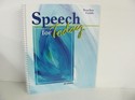 Speech for Today Abeka Teacher Guide  Used High School Electives (Books)