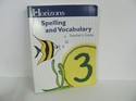 Spelling and Vocab Horizons Teacher Guide  Used 3rd Grade Spelling/Vocabulary