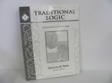 Traditional Logic Memoria Press Quizzes/Tests  Used Book 1 Logic Logic