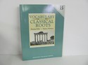 Vocabulary From Classical Root EPS Student Book Used Spelling/Vocabulary Books