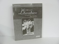 World Literature Abeka Quiz/Test Key  Used Literature Literature