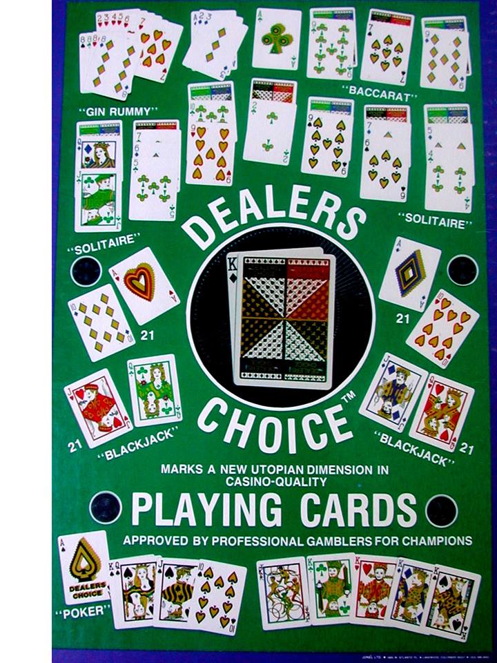 Dealer's Choice Custom Playing Cards Alabama Furniture