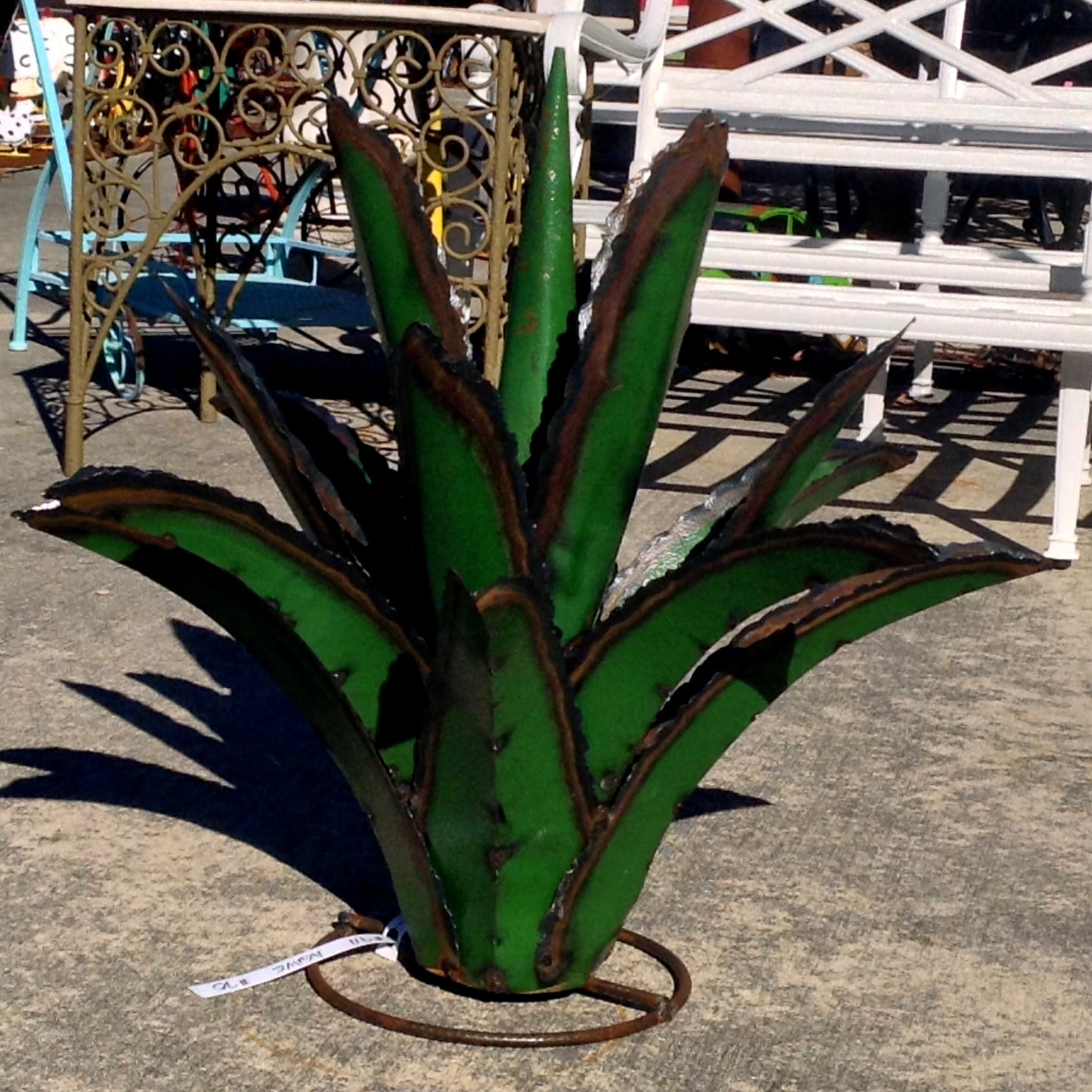 Metal Agave Alabama Furniture