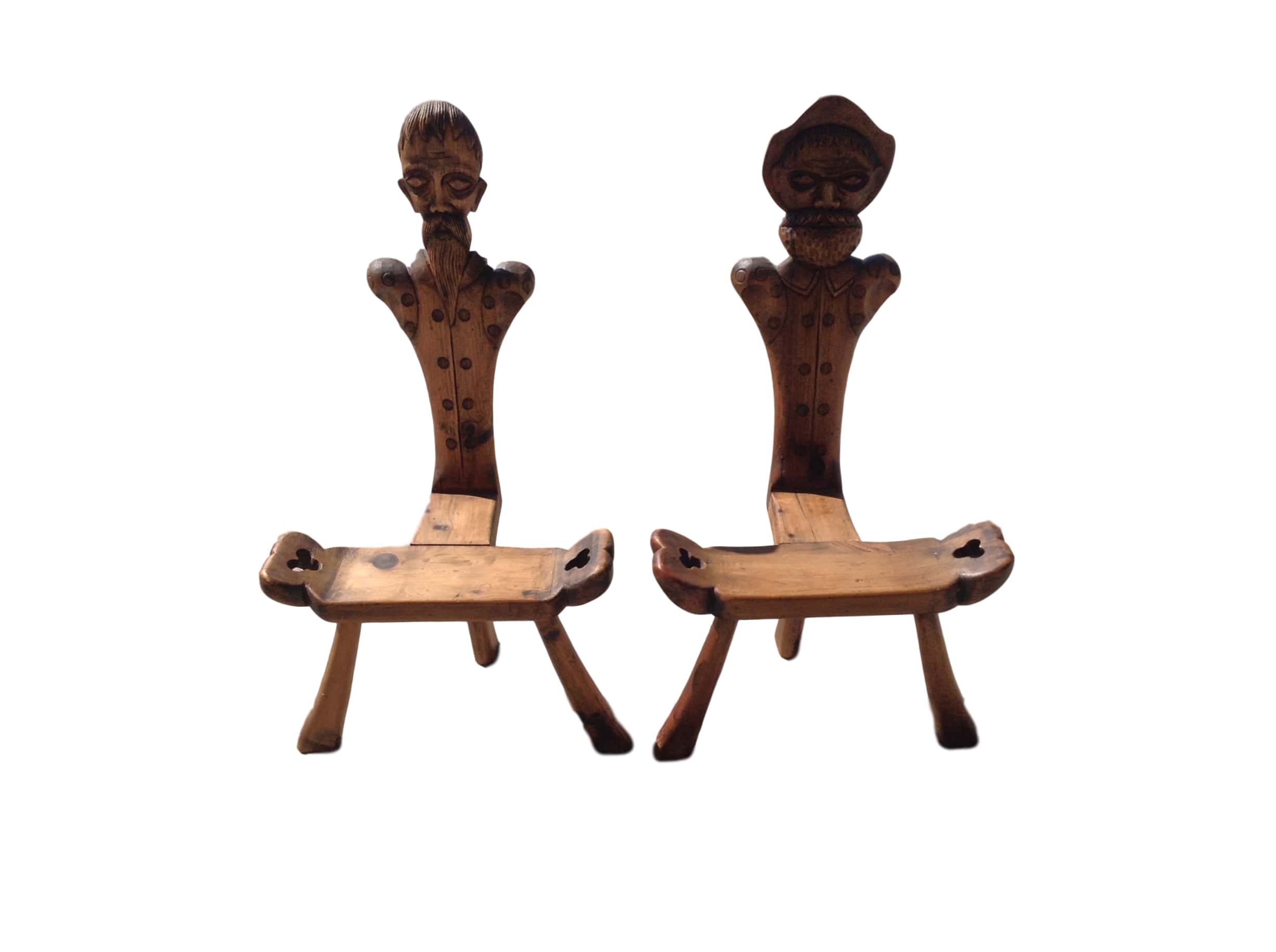 Pair of Spanish Birthing Chairs Alabama Furniture