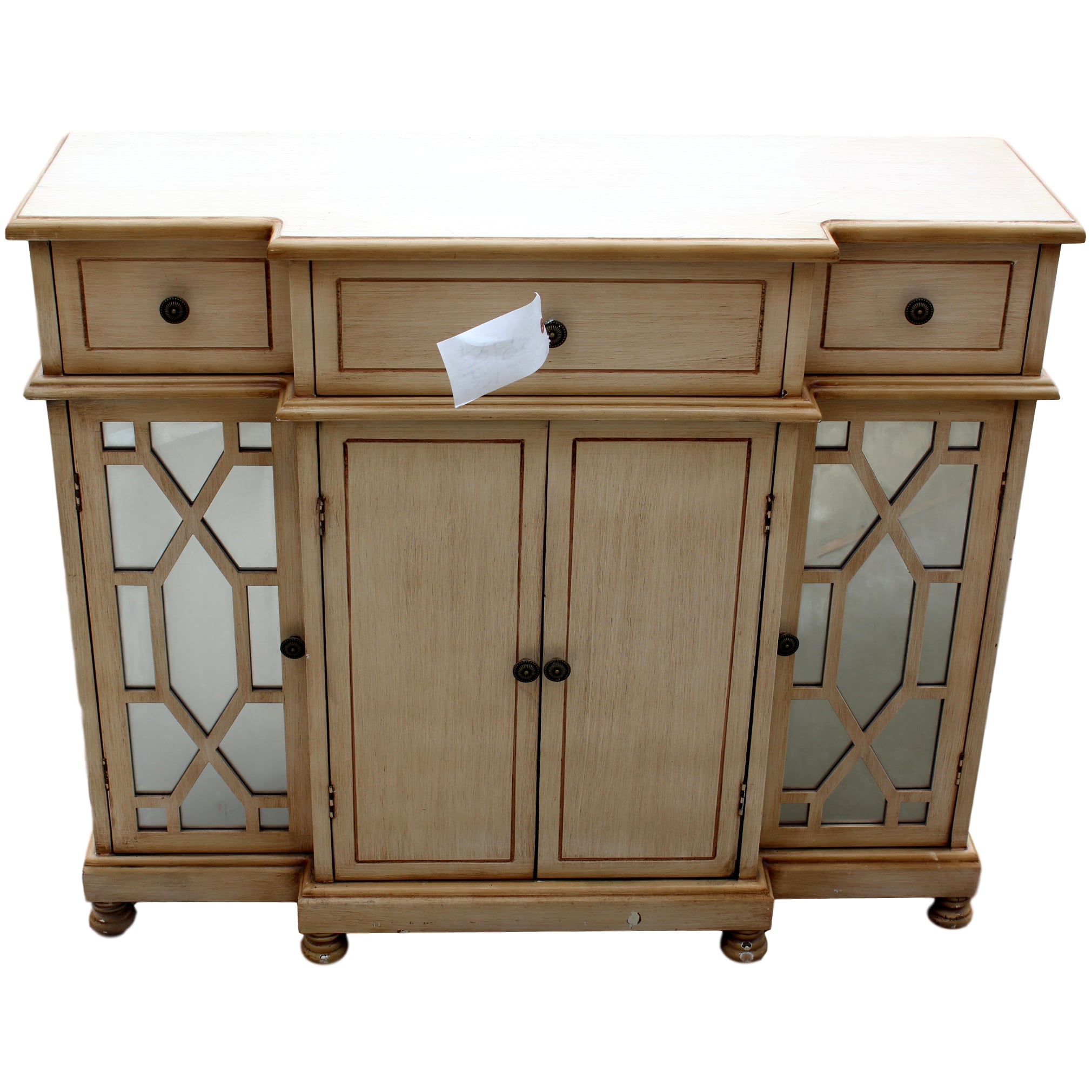 White Washed Mirrored Alabama Furniture