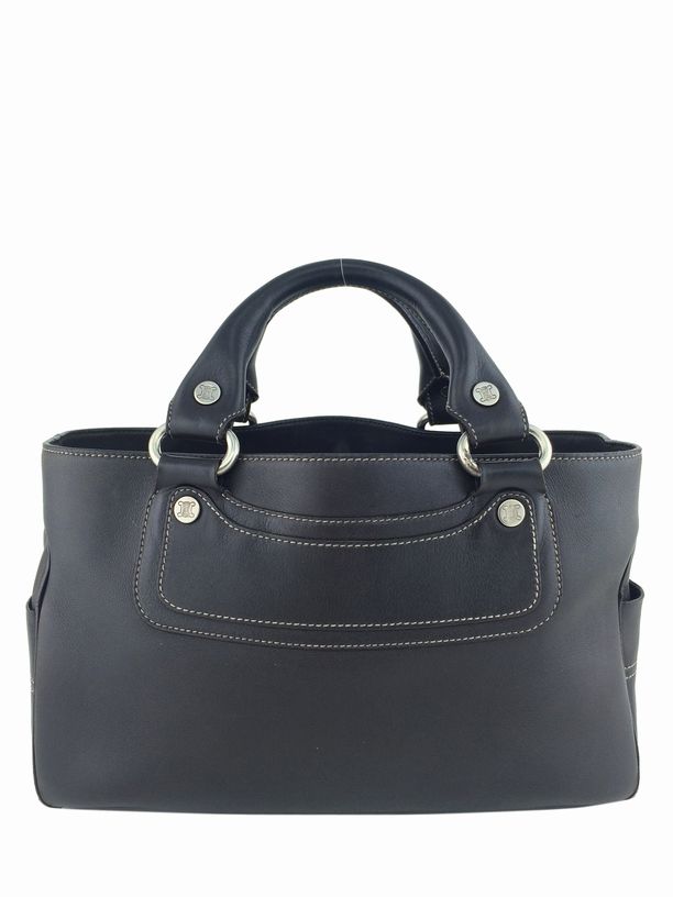 buy celine luggage - Celine Leather Boogie Bag Satchel Brown | Consigned Designs ...