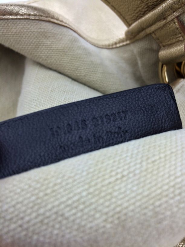 Yves Saint Laurent YSL Leather Medium Capri Bucket Bag Tote Gold ...  