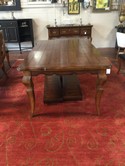 Fruitwood Dining Table - 70" x 43" w/2 12" Leaves