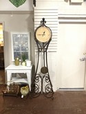 Howard Miller Wrought Iron Grandfather Clock - 87"H xd 24"W