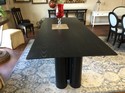 Reade 108" Charcoal Dining Table Custom 40" Deep 30" High