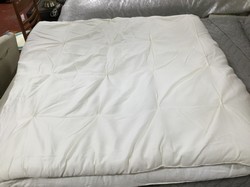 Queen Cream Comforter and 2 Shams w/Pillows