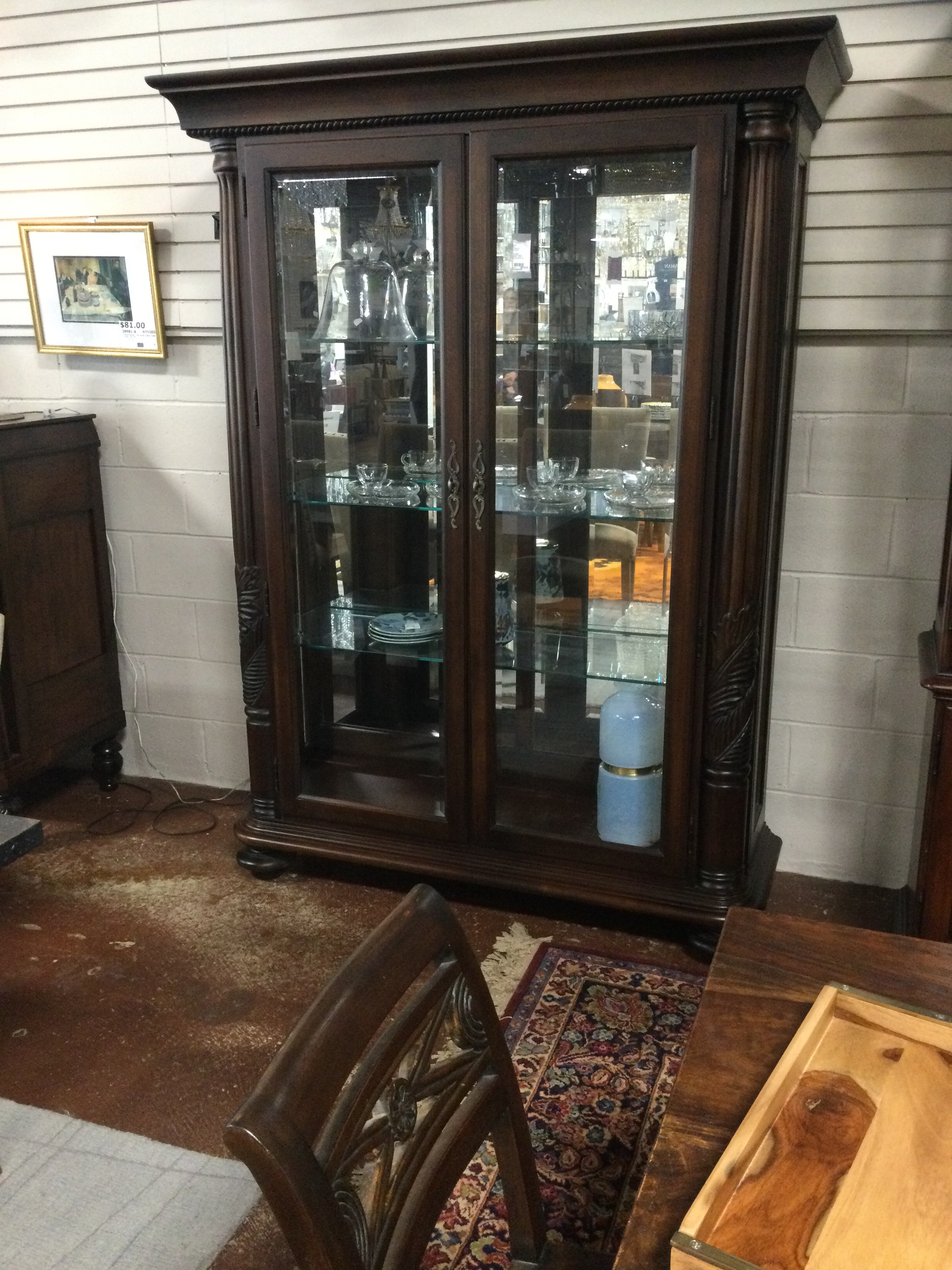 Thomasville-Mahogany-display-cabinet---2-door-4-glass-shelves-58-x-20-x-79_126119A.jpg