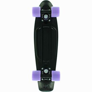 New 22 Complete Midnight Black W Purple Wheels Penny Board C S Sporting Goods