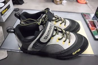 used bicycle shoes