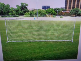 flat soccer goal