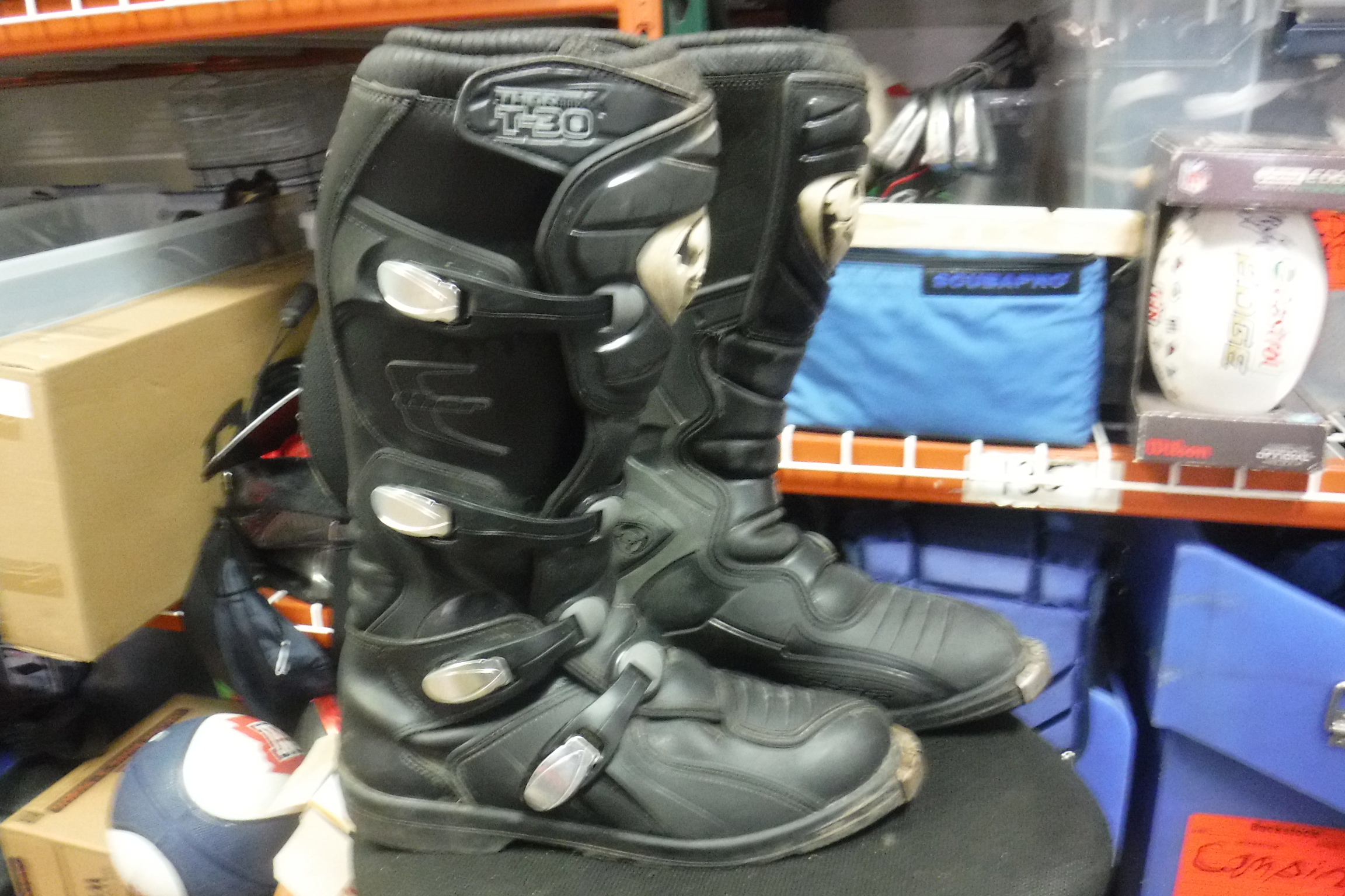 used motocross boots size 12