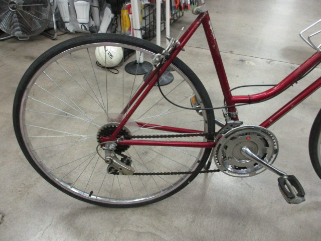 10 speed female bike