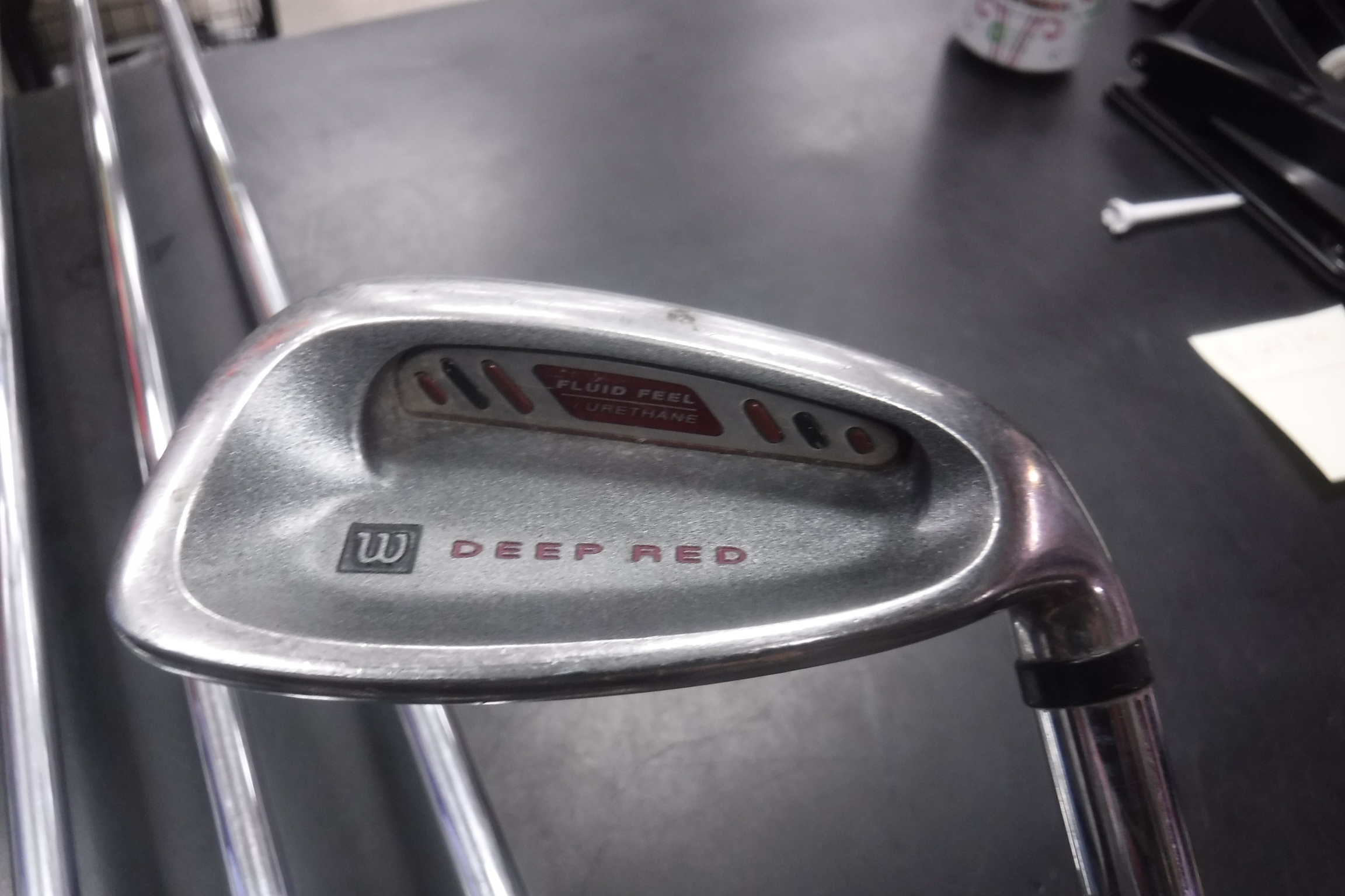 wilson deep red iron set