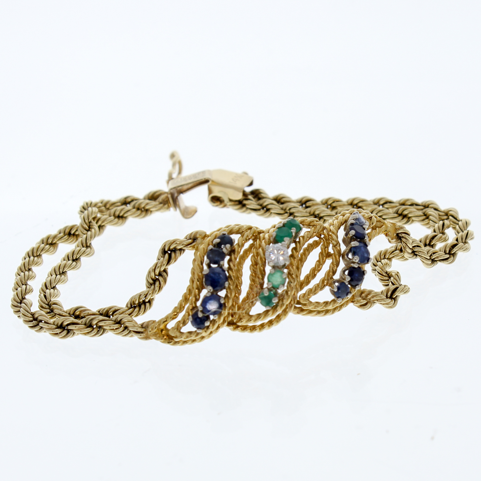 Diamond Shire And Emerald Gold Bracelet Design With Consignment Diamond Shire And Emerald Gold Bracelet 80882a Jpg
