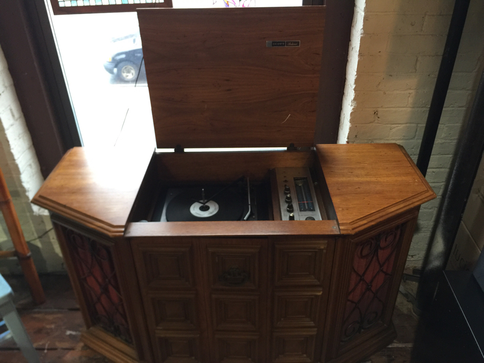 Vintage Exclusive Scott Andover Working Radio And Record Player