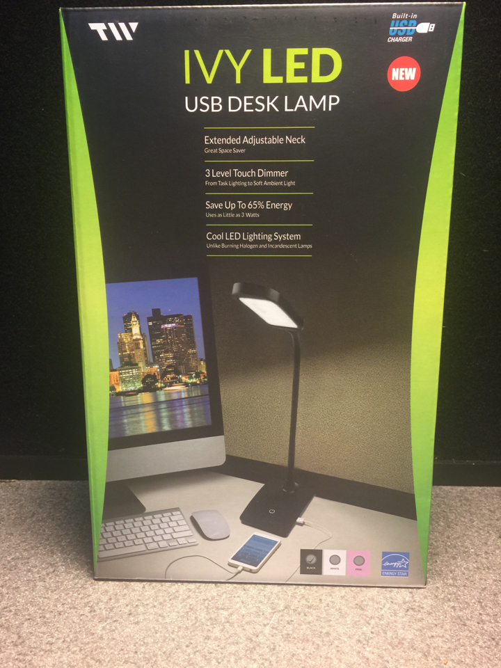 Led 3 Way Desk Lamp With Usb Port Blue Eci S
