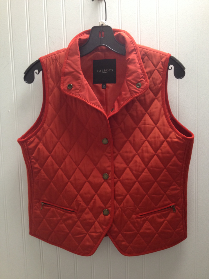 talbots sweater vest