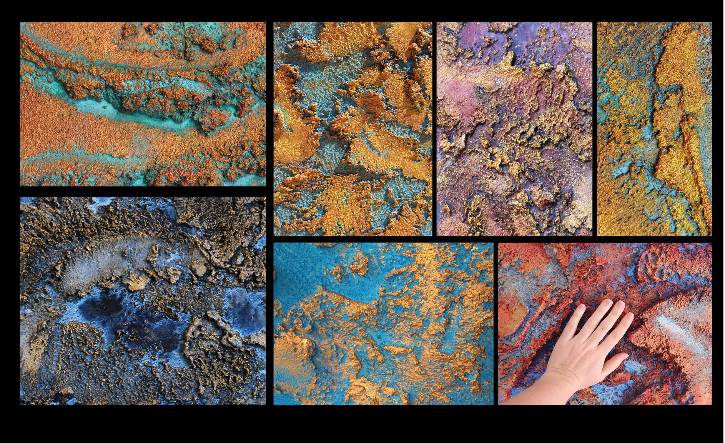 Oxidized Metal Collection On The Edge Gallery