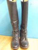 Effingham 7.5 Black Leather USED - Good Field Boots - Laced