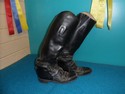 Cavalier 5S Black Leather USED - FAIR  Field Boots - Laced