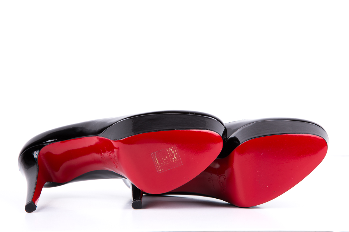 Christian Louboutin Black Patent Leather Bianca Pumps SZ 38 | To ...  