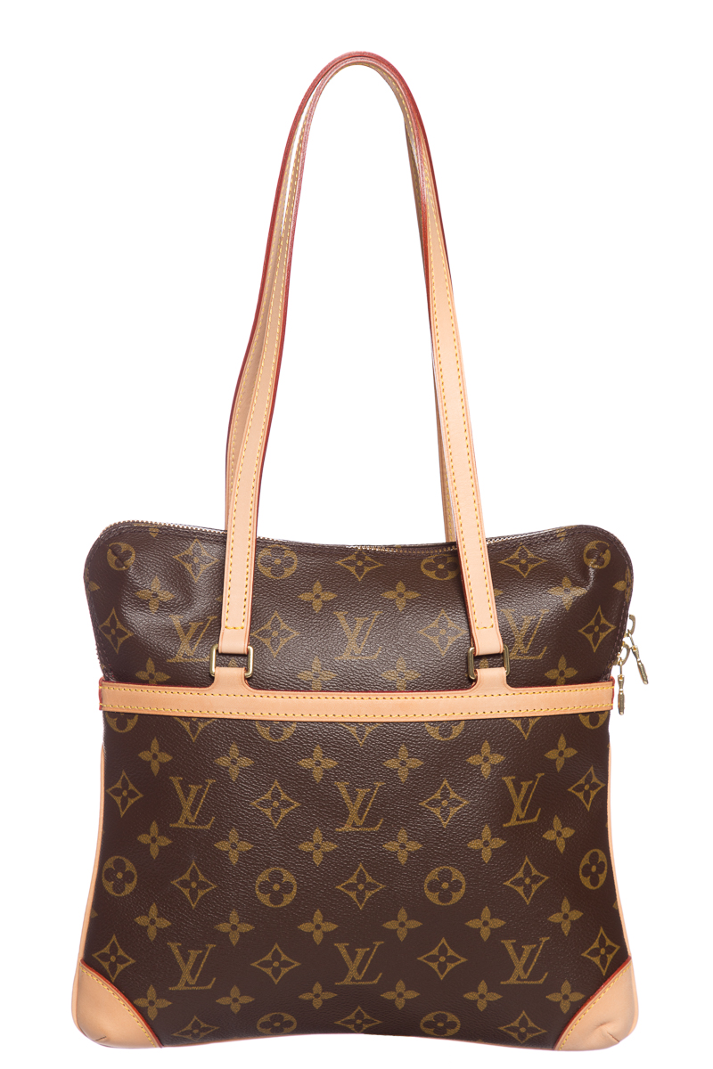 Louis Vuitton Brown & Tan Monogram Shoulder Bag | To Be Continued...A Consignment Boutique