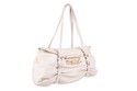 Prada Cream Leather Crocodile Closure Handbag | To Be Continued ...  