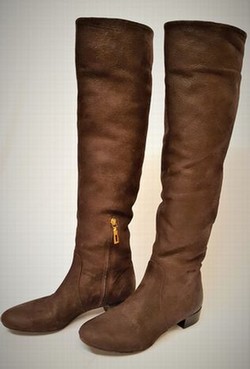 brown leather casual boots